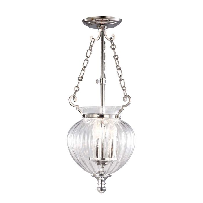 Elstead Lighting-FINSBURY PARK-FP-P-S-POL-NCKL-ELSFP-P-S-POL-NCKL