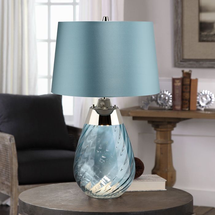 Elstead Lighting-LENA SMALL-LENA-TL-S-BLUE-ELSLENA-TL-S-BLUE