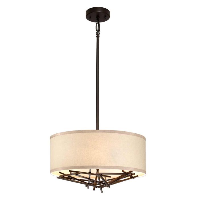 Elstead Lighting-Taiko-TAIKO-3P-ELSTAIKO-3P
